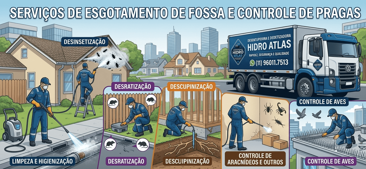 Dedetização em Limeira